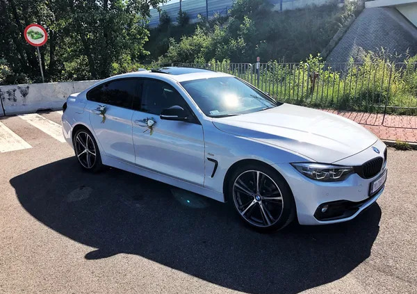 małopolskie BMW Seria 4 cena 104900 przebieg: 78300, rok produkcji 2017 z Wieliczka